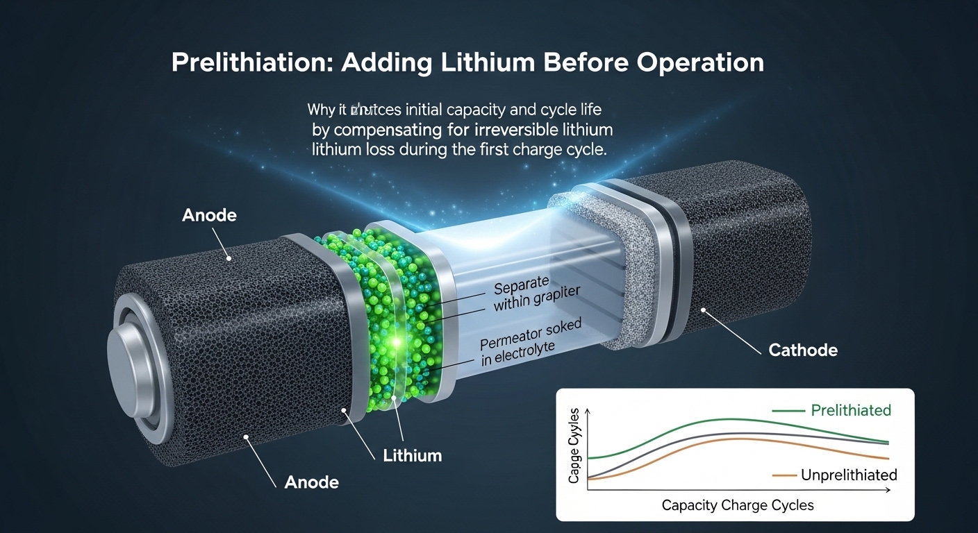 What Is Prelithiation and Why Does It Matter for Battery Performance?